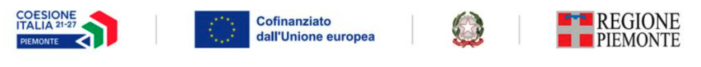 Coesione Italia 21-27 Piemonte, Cofinanziato dall’Unione europea, Repubblica Italiana, Regione Piemonte
